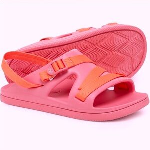 Chaco | Chillos Sport Sandal EVA Kids Girls Rose Pink Coal New 4 Spring Summer